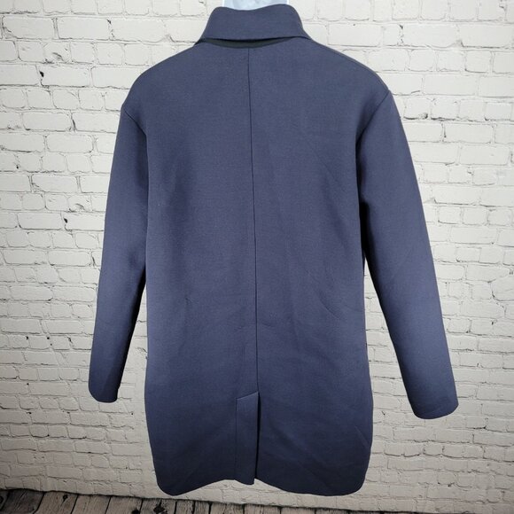 NWT Major Threads Blue Maston Short Coat Lightweight Raw Cut USA Made Size XL - Picture 2 of 14